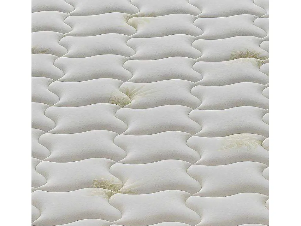 Traagschuimmatras - 9 Verschillende Zones - Hoogte 25 Cm - Afneembare Aloe-Hoes 90X190 Cm-I Love Sleep Online