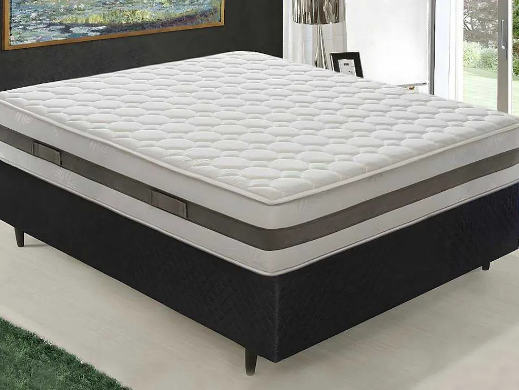 Traagschuimmatras - Hoogte 29 Cm - 7 Cm Traagschuim - Met Gedifferentieerde Zones 160X200 Cm-I Love Sleep Outlet