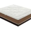 Traagschuimmatras Met 5 Cm Geheugen - Hoogte 25 Cm - Orthopedisch - Verwijderbaar 160X200 Cm-I Love Sleep Discount