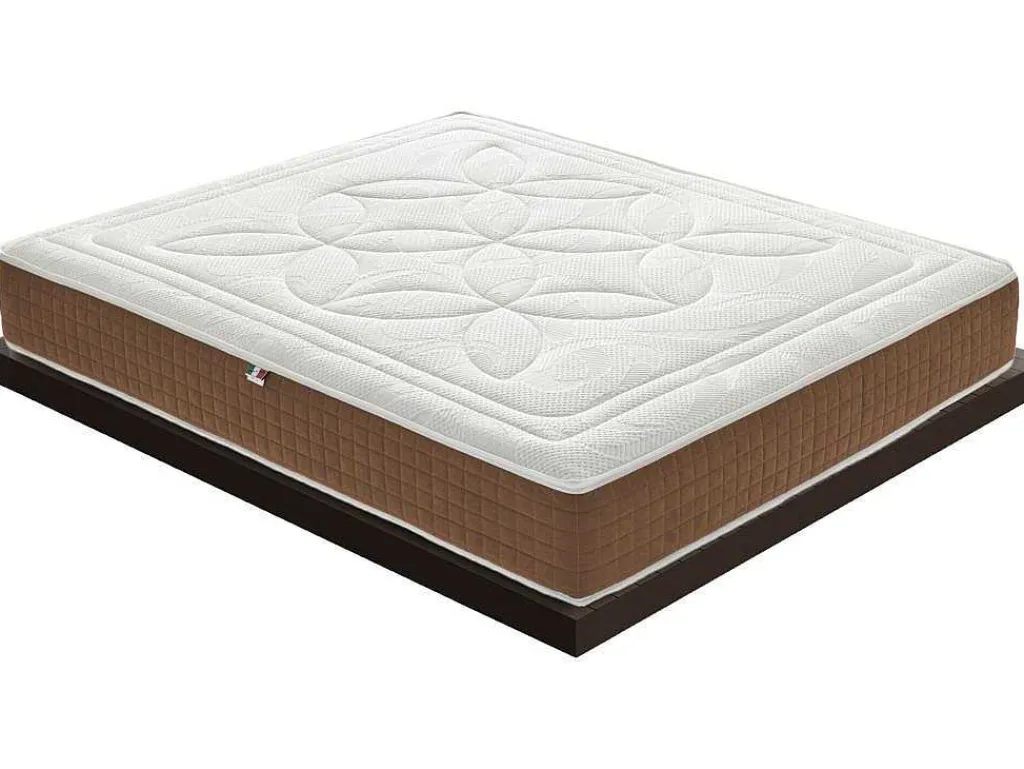 Traagschuimmatras Met 5 Cm Geheugen - Hoogte 25 Cm - Orthopedisch - Verwijderbaar 135 X 200 Cm-I Love Sleep New