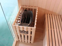 Traditionele Finse Sauna 4/5 Persoons Kolding - 180 X 160 X 200 Cm-VOGUE SAUNA