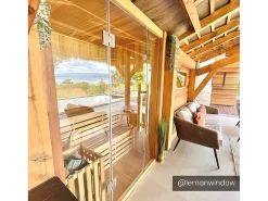 Traditionele Sauna 4/5 Persoons Van Faborg - 200 X 180 X 200 Cm-VOGUE SAUNA Online