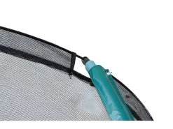 Trampoline Met Binnenbeschermingsnet, Ladder, Hoes En Verankeringsset - D.366 Cm - Wallaby-Vente-unique Best