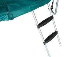 Trampoline Met Binnenbeschermingsnet, Ladder, Hoes En Verankeringsset - D.244 Cm - Wallaby-Vente-unique Best