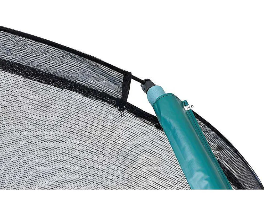 Trampoline Met Binnenbeschermingsnet, Ladder, Hoes En Verankeringsset - D.305 Cm - Wallaby-Vente-unique Online