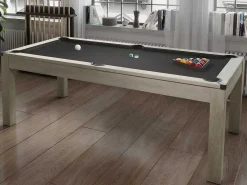 Transformeerbare Tafel Biljart & Pingpong - Licht Naturelkleurig - L182 X B102 X H80 Cm - Henk-Vente-unique Sale
