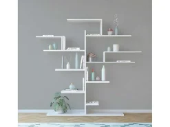 Tree Boekenkast, Wit, 180X25X161 Cm,-EPIKASA New