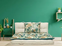 Tropisch Vloermatras Van Velours - L120 X D60 Cm - Meerdere Kleuren - Toomai-OZAIA