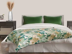 Tropische Sprei Van Velours - L200 X D90 Cm - Meerdere Kleuren - Toomai-OZAIA Discount