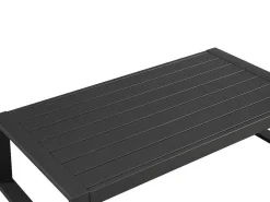 Tuin Salontafel Molokai Van Aluminium - Antraciet-MYLIA Clearance