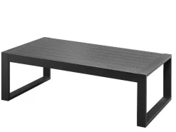 Tuin Salontafel Molokai Van Aluminium - Antraciet-MYLIA Clearance