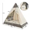 Tuinbed - Rotan Tent Voor 2 Personen - Met Gordijn En Kussens - Grijs-ModernLuxe Sale