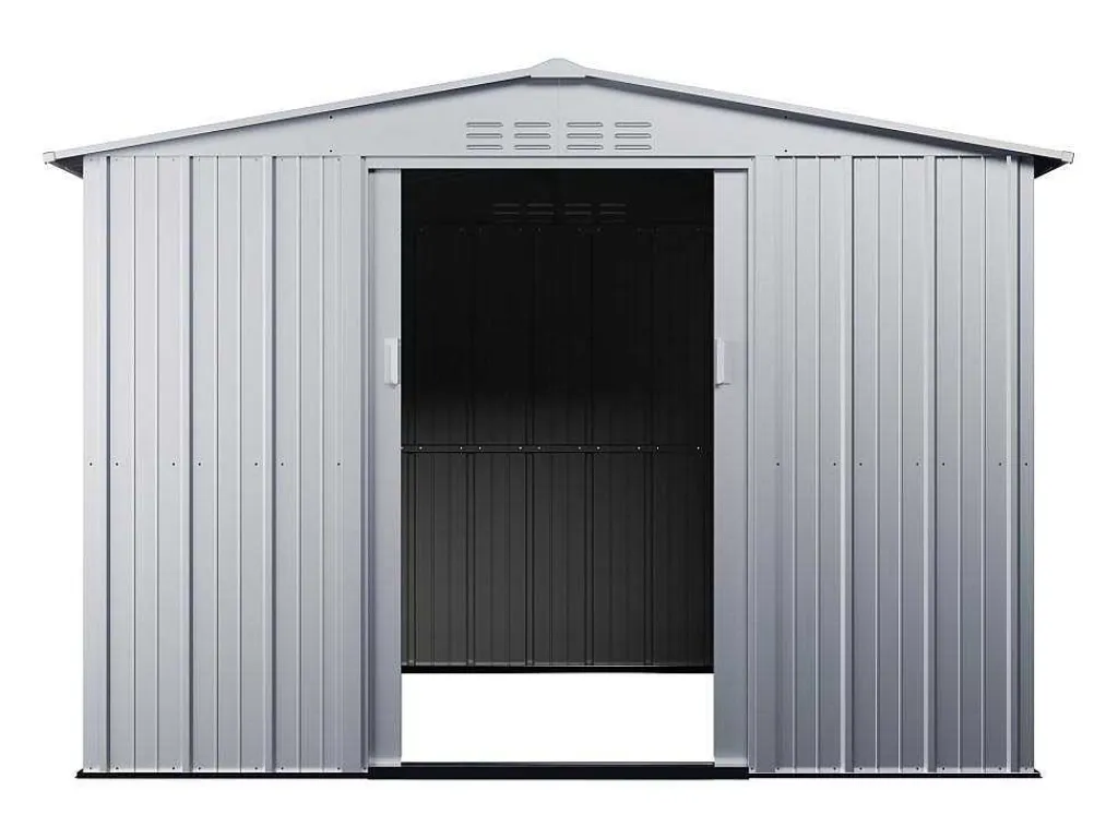 Tuinhuis Van 6,71 M In Grijs, Gegalvaniseerd Staal Linus-EXPERTLAND Discount