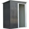 Tuinhuis Van Grijs Gegalvaniseerd Staal Biron - 1,1M-EXPERTLAND Discount