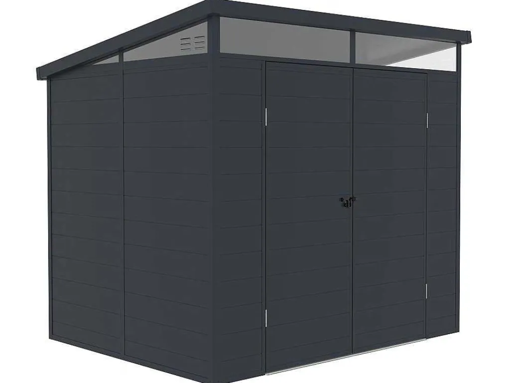 Tuinhuisje Van Antracietgrijs Hars Van 4 M Met Vloer - Minaro-EXPERTLAND Online