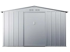 Tuinhuisje Van Gegalvaniseerd Staal - Grijs - Linus - 9,92 M-EXPERTLAND New