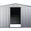 Tuinhuisje Van Gegalvaniseerd Staal - Grijs - Linus - 7,82M-EXPERTLAND New