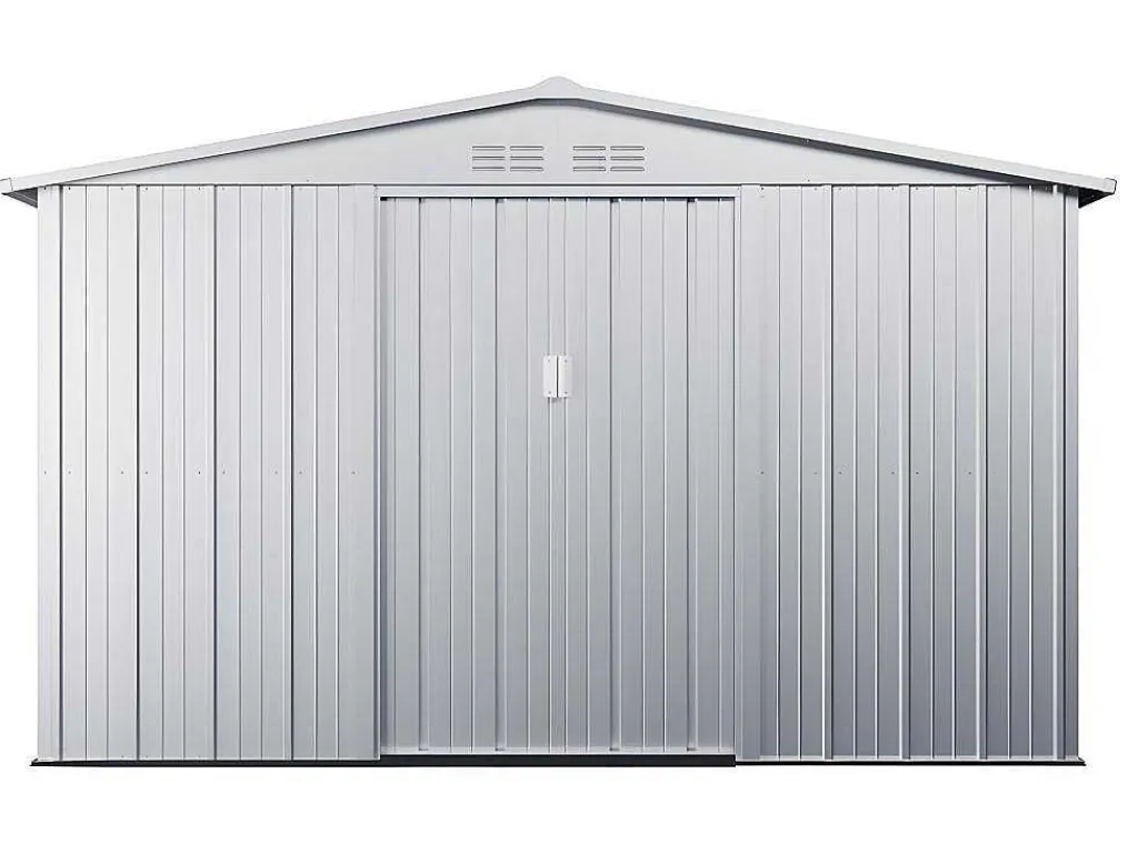 Tuinhuisje Van Gegalvaniseerd Staal - Grijs - Linus - 7,82M-EXPERTLAND New