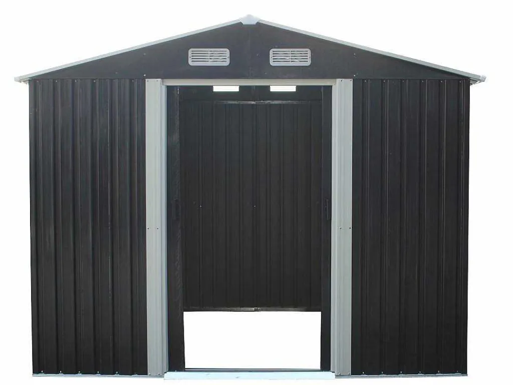 Tuinhuisje Van Grijs Gegalvaniseerd Staal Manso - 5,2M-EXPERTLAND Outlet