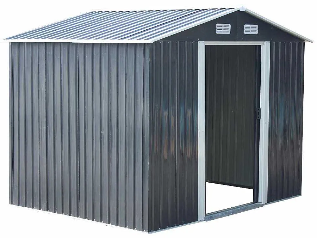 Tuinhuisje Van Grijs Gegalvaniseerd Staal Manso - 5,2M-EXPERTLAND Outlet