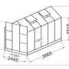 Tuinkas Van Polycarbonaat 9 M Corolle Ii-EXPERTLAND Clearance