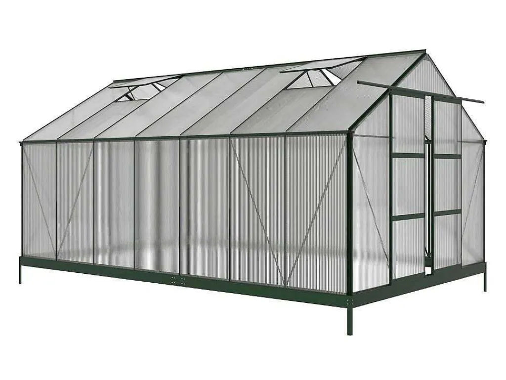 Tuinkas Van Polycarbonaat 15 M Oxalis Met Basis-EXPERTLAND Hot