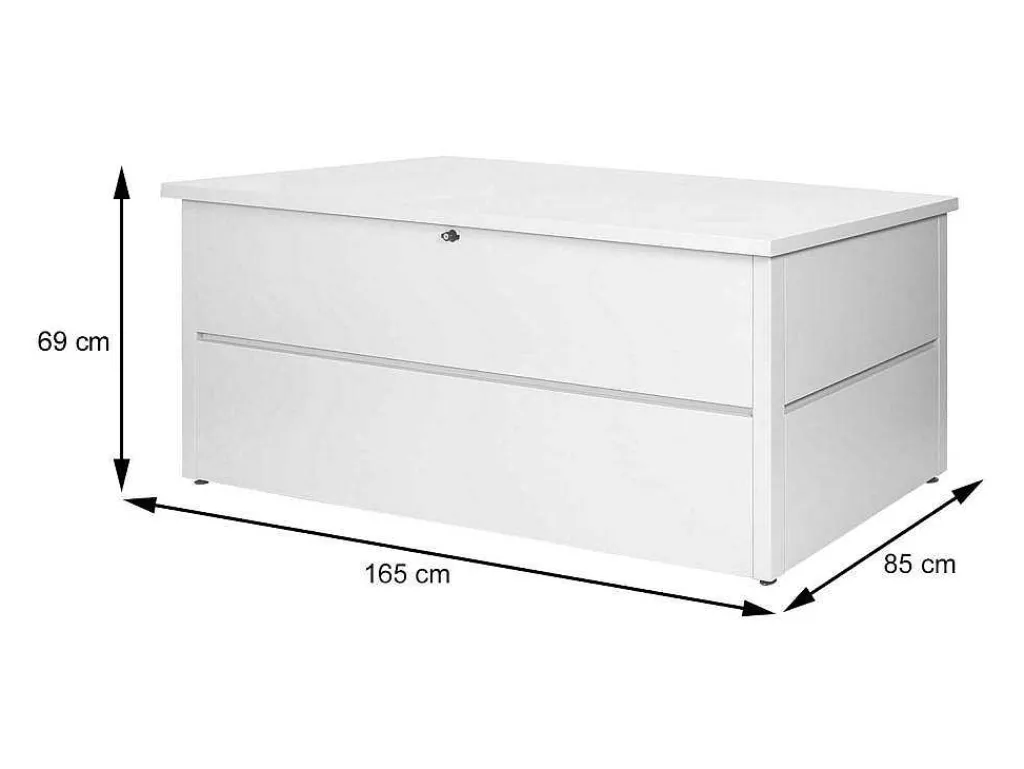 Tuinkist Mcw-J56 Afsluitbaar, Lichtgrijs-Vente-unique Sale