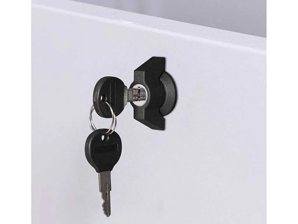 Tuinkist Mcw-J56 Afsluitbaar, Lichtgrijs-Vente-unique Sale