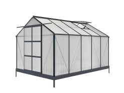 Tuinserre Corolle Ii 9 M Van Polycarbonaat - Antraciet-EXPERTLAND Discount
