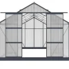 Tuinserre Van Polycarbonaat In 13M Kalida - Antraciet-EXPERTLAND Outlet