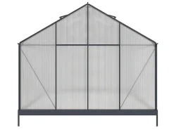 Tuinserre Van Polycarbonaat In 13M Kalida - Antraciet-EXPERTLAND Outlet