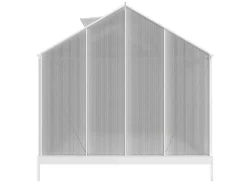 Tuinserre Van Polycarbonaat 9 M Corolle Ii - Aluminium-EXPERTLAND Discount