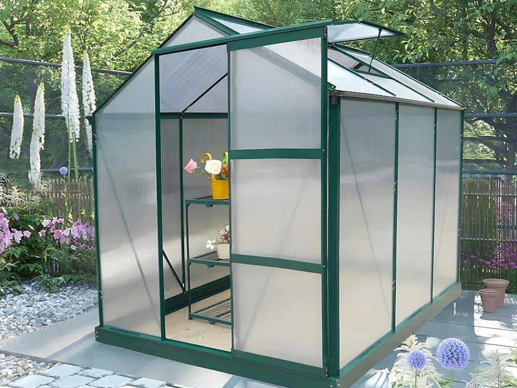 Tuinserre Van Polycarbonaat Van 3,4 M Giardina-EXPERTLAND Outlet