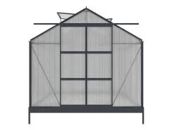 Tuinserre Van Polycarbonaat 7.5 M Greenea Ii - Antraciet-EXPERTLAND Discount