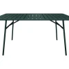 Tuintafel L160 Cm In Metaal - Dennengroen - Mirmande Van-MYLIA New