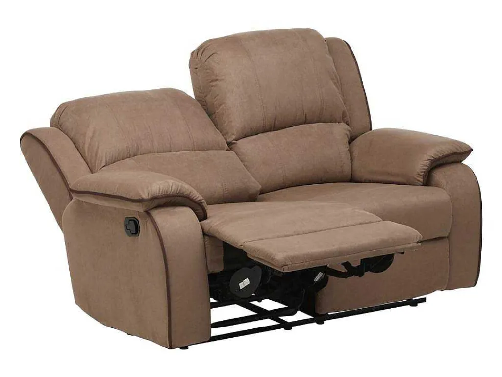 Tweezits Relaxbank Microvezel Hernani - Taupe-Vente-unique Hot