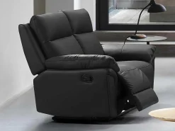 Tweezits Relaxbank Van Buffelleer Pakita - Zwart-Vente-unique Best