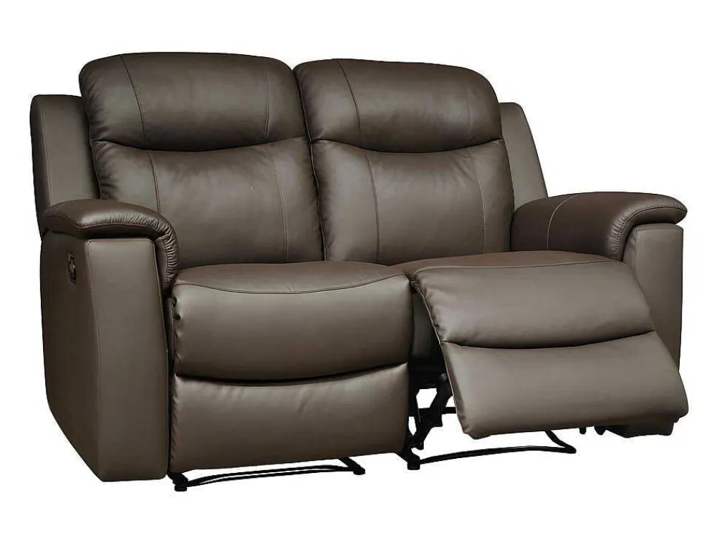 Tweezits Relaxbank Van Leer Evasion - Bruin-Vente-unique Hot