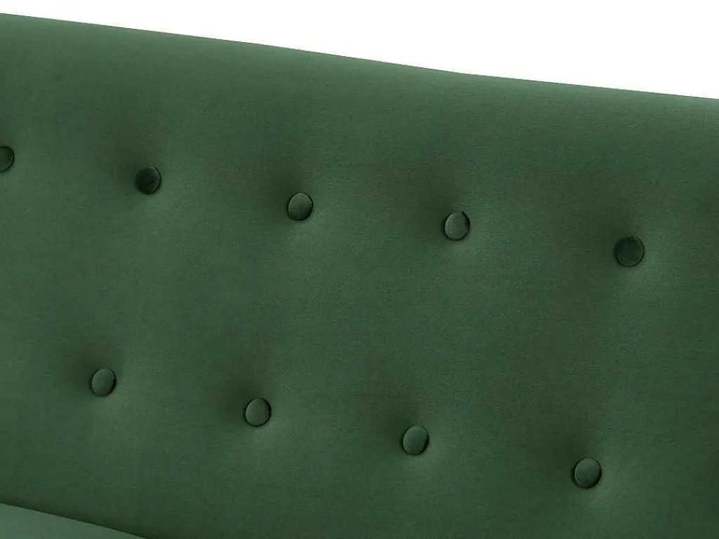 Tweezitsbank In Sparrengroen Fluweel Serti-Vente-unique Clearance