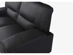 Tweezitsbank Van Buffelleer Mimas - Zwart-Vente-unique Outlet