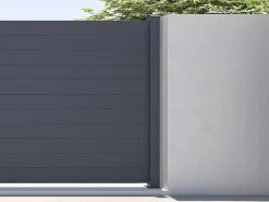 Uitbreiding Voor Het Hek H182 X L178,3 Cm In Donkergrijs Aluminium - Otavio-EXPERTLAND Sale