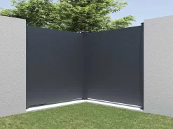 Uitbreiding Voor Het Hek H182 X L178,3 Cm In Donkergrijs Aluminium - Otavio-EXPERTLAND Sale