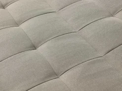 Uitklapbare Chaise Longue Van Taupegrijze Stof Esteban-Vente-unique Best