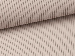 Uitklapbare Driezitsbank Van Beige Ribfluweel Teodora Van Pascal Morabito-Vente-unique Sale