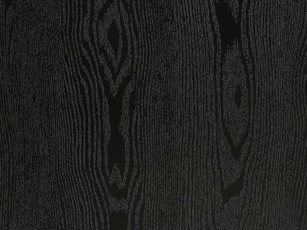 Uitschuifbare Eettafel 4 Tot 8 Personen Mdf En Staal Zwart Komoni-Vente-unique Discount