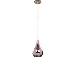 Universe Hanglamp, Koper, Goud, Rood, 16X16X130 Cm,-EPIKASA Clearance