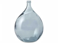Vaas Dame-Jeanne Van Gerecycleerd Glas Silice 34L - Transparant Blauw-OZAIA Online