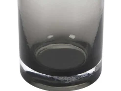Vaas Van Getint Glas - D16,5 X H25 Cm - Glas - Gerookt Grijs - Valoit-OZAIA