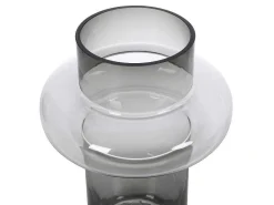 Vaas Van Getint Glas - D20,5 X H30 Cm - Glas - Gerookt Grijs - Valoit-OZAIA Sale
