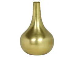Vaas Van Goudkleurig Metaal - H30 Cm - Afwerking Van Antiek Messing - Gizeh-OZAIA Hot